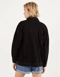 Oversize-Jeansjacke